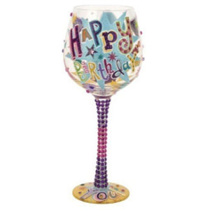 Lolita Birthday Wine Glass